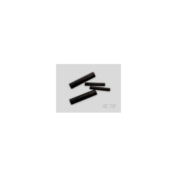 Raychem Heat Shrink Tube, Dual Wall, 7.44 Id Before Shrink, 4:1 Shrink Ratio, Black - ES2000-NO.2-B9-0-STK