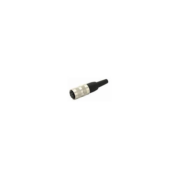 Tuchel Circular Connector  7 Contact(S)  Brass  Female - T-3485-001