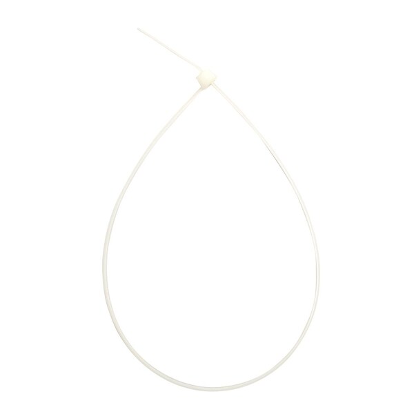 South Main Hardware 14-in   75-lb, Natural, 1000 Standard Nylon Tie - 220193