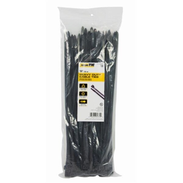 Gardner Bender Gardner Bender 220984 14 in. Heavy Duty Cable Tie; UV Black - Pack of 100 - 220984