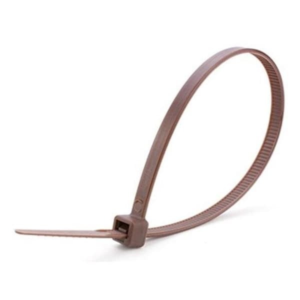 Gizmo 11.1 in. Cable Tie - Brown; 50 lbs - GI1116654