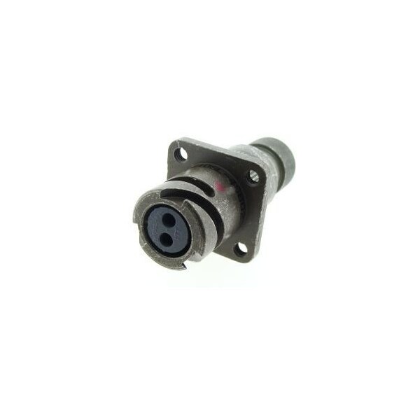 Itt Cannon Mil Series Connector, 4 Contact(S), Aluminium Alloy, Male, Crimp Terminal, Receptacle - CA3100E20-24PBF80