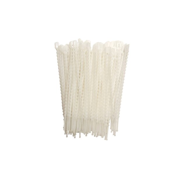 South Main Hardware 4-in  Beaded 18-lb, Natural, 100 Speciality Tie - 222066