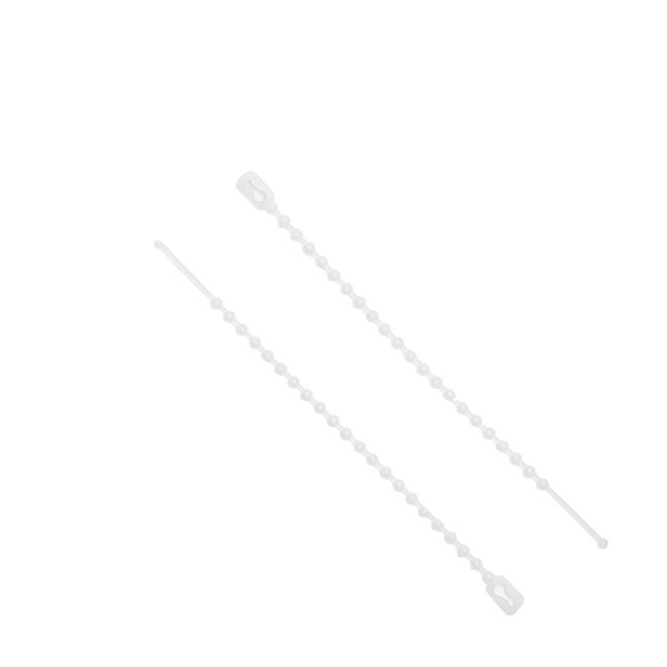 South Main Hardware 4-in  Beaded 18-lb, Natural, 100 Speciality Tie - 222066