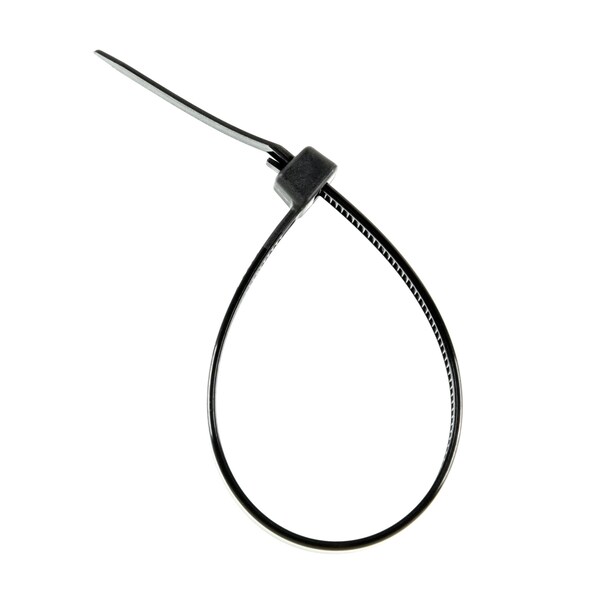 South Main Hardware 6.3-in  Releasable Pawl 50-lb, Black, 100 Speciality Tie - 222024