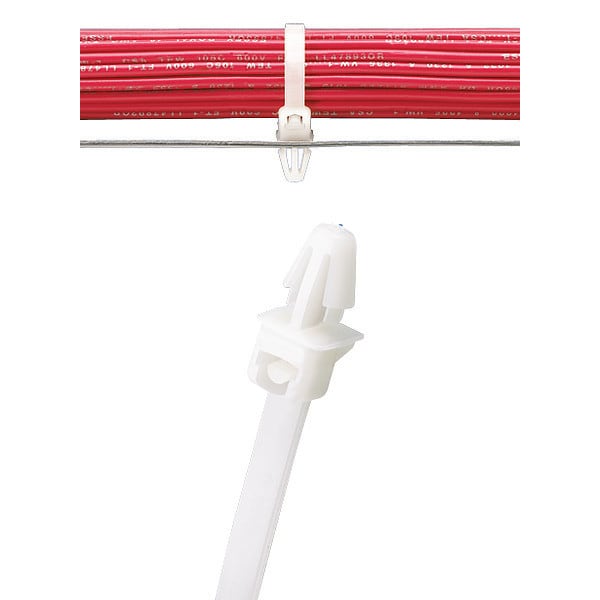 Panduit Pantypmtie, Nyl, Std, 7.9, Ts222, Nat, PK1000 - PLP2S-M