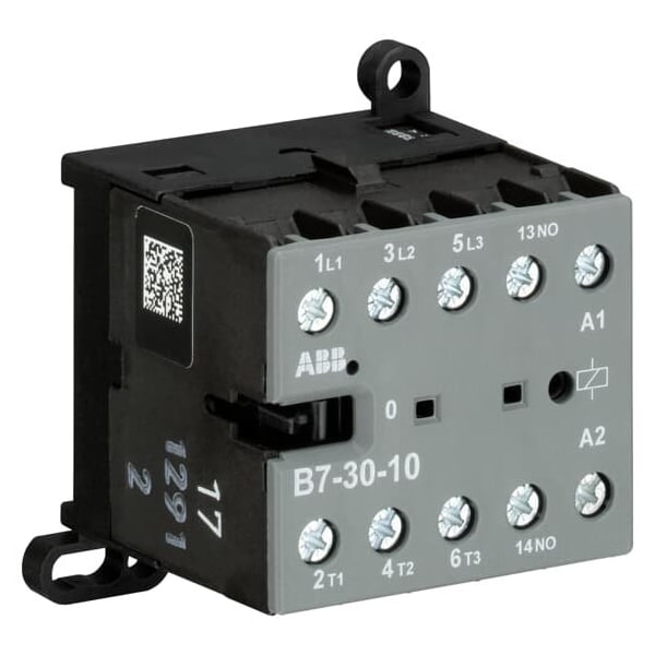 Abb Circuit Breaker, 9.6A, 3 Pole, 600V AC - B7-30-10-03