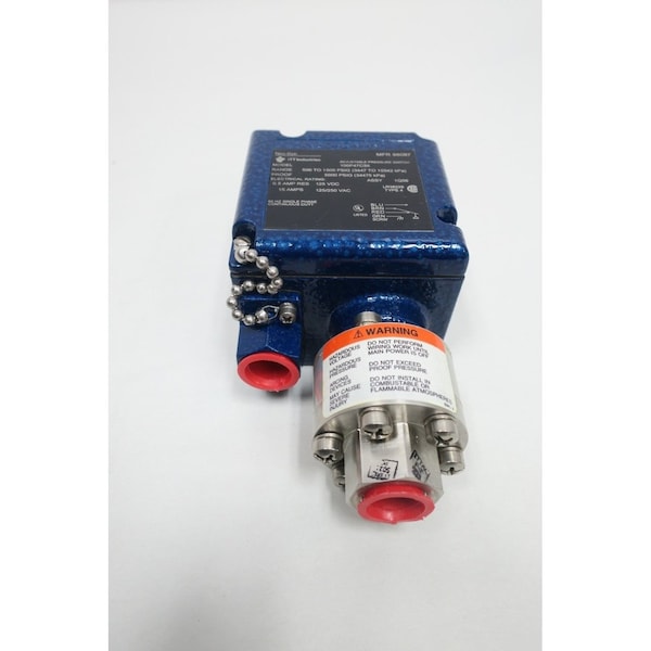 Interruptor de presión Itt DeoDyn Ajustable 500-1500Psi 125-250V CA - 100P47C3X