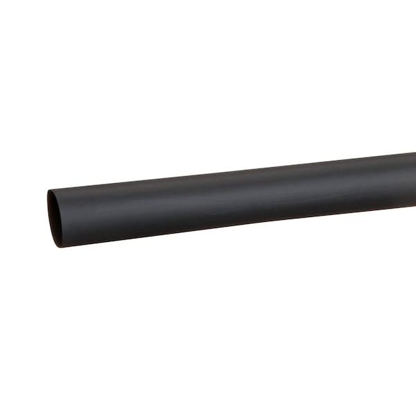 3M Shrink Tubing, 0.5in ID, Black, 200ft, PK3 - FP301-1/2-200'-BLACK-SPOOL