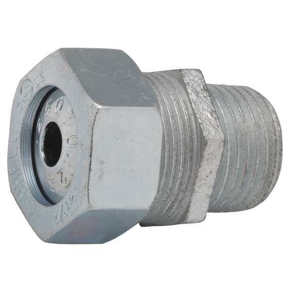 Raco Cord Connector, 1-31/64" L, 3/4" Conduit - 3703-2