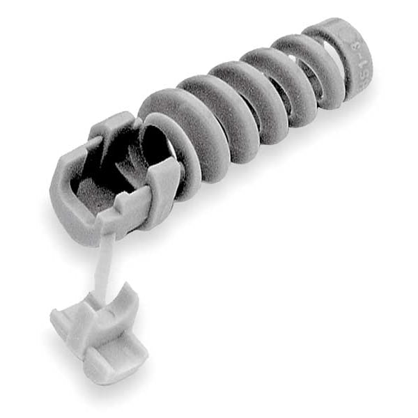 Hubbell Wiring Device-Kellems Cord Connector, 0.30 to 0.36 in Cord, Gray - HS1003G