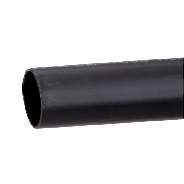 3M Shrink Tubing, 1.1in ID, Black, 4ft, PK5 - ITCSN-1100-48"-BLACK-5 PCS