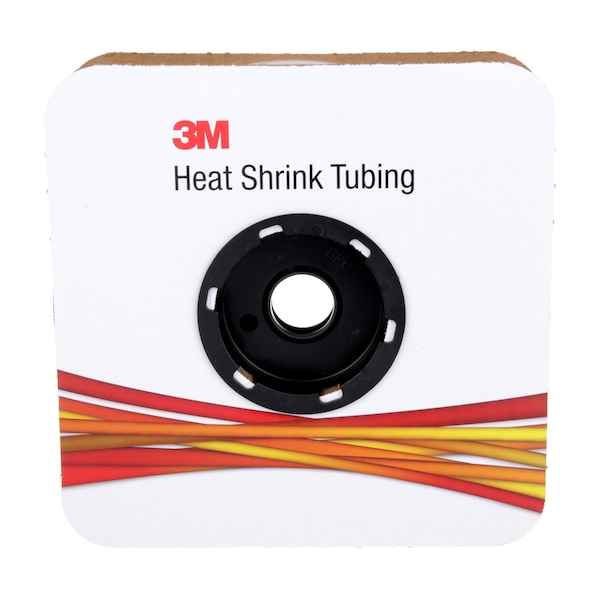 3M Shrink Tubing, 1.0in ID, Clear, 50ft - FP301-1-50'-CLEAR-SPOOL