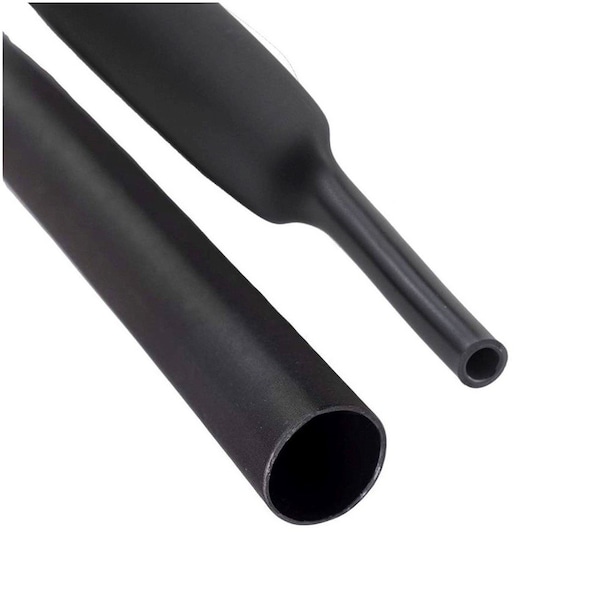 Kable Kontrol Kable Kontrol® Dual Wall Adhesive Lined Heat Shrink Tubing - 4:1 Ratio - 5/16" Inside Dia - Black - 4' Long Stick - HS461-BK