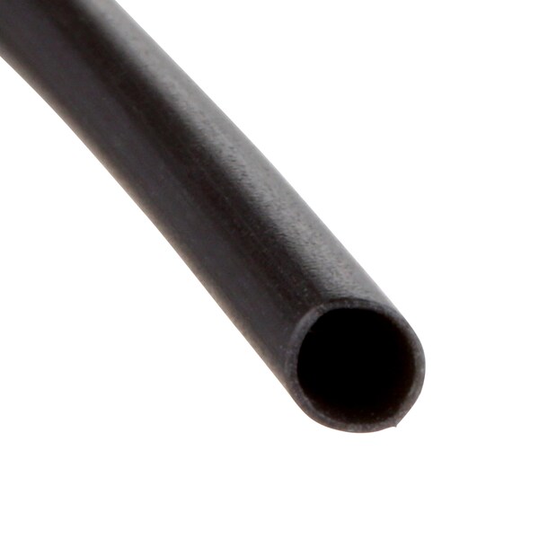 3M Shrink Tubing, 0.093in ID, Black, 100ft - FP301-3/32-100'-BLACK-SPOOL