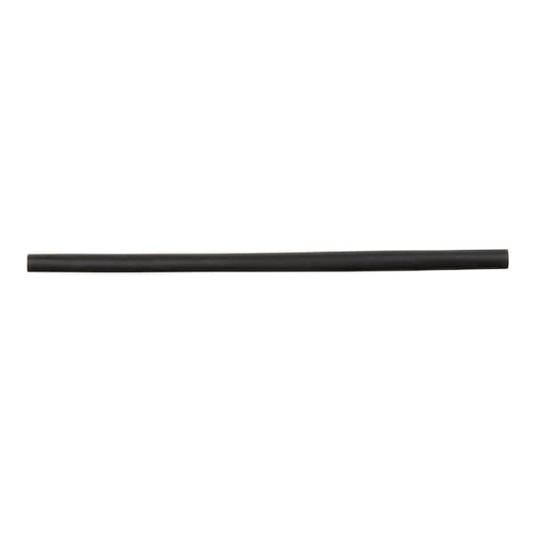 3M Shrink Tubing, 0.187 In ID, Bl, 6 In, PK10 - FP301-3/16-6"-BLACK-10-10 PC PKS
