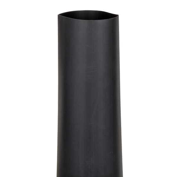 3M Shrink Tubing, 2.0in ID, Black, 100ft - FP301-2-100'-BLACK-SPOOL