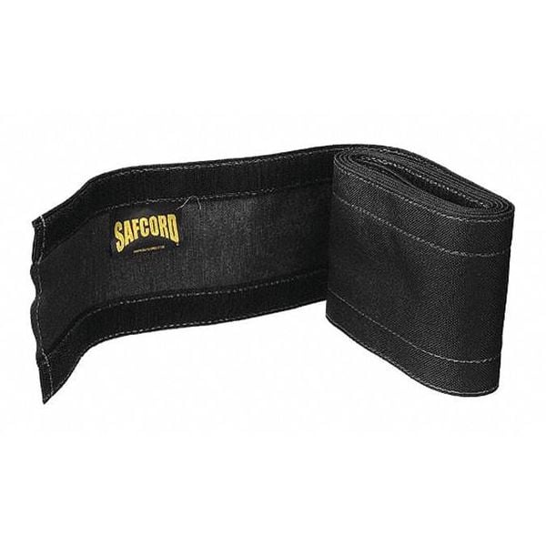 Safcord Safety Cord Cover, 6 ft. x 4", Black - ECC-BLACK6