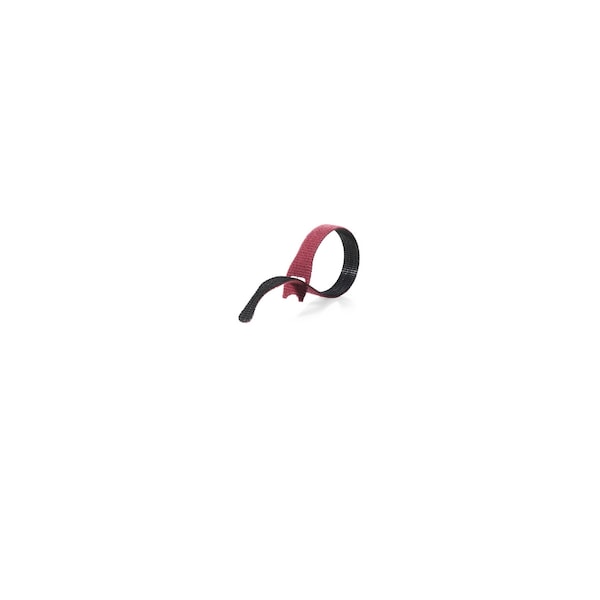 Velcro Brand ONEWRAP FR 3/4"X8" CRANDBERRY, PERFORRATED DIE 900 PC ROLL - 598929