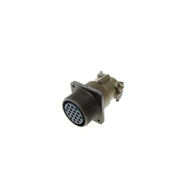 Itt Cannon Mil Series Connector, 35 Contact(S), Aluminum Alloy, Female, Solder Terminal, Plug - CA3101F28-15S