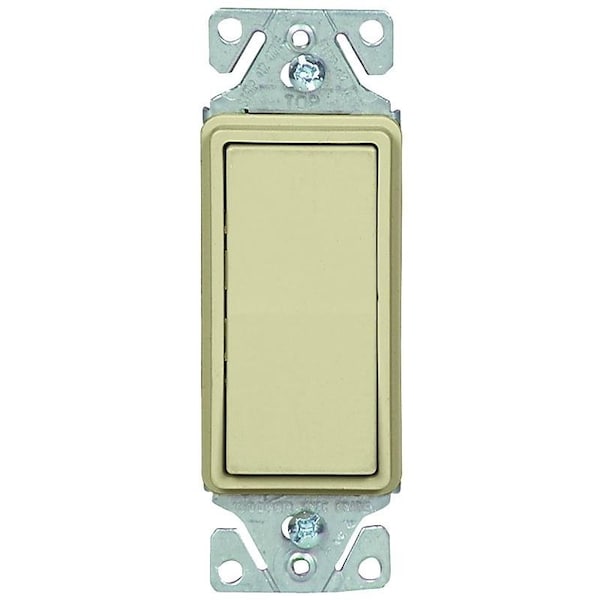 Dispositivos de cableado Eaton INTERRUPTOR AC SILENCIOSO DECR 1P 15A IV - 7501V-BOX