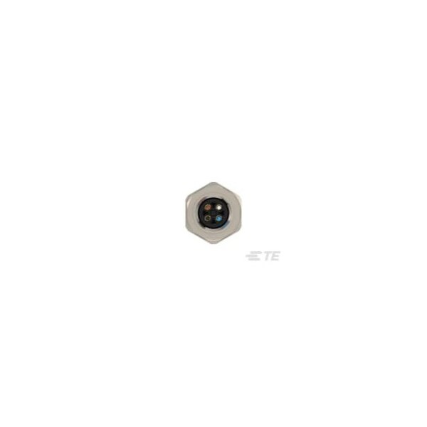 Te Connectivity M12 REAR MOUNTING MALE D 4P 0.2M WIRE - T4171010504-001