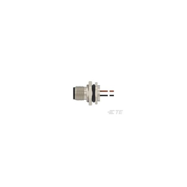 Te Connectivity M12 REAR MOUNTING MALE D 4P 0.2M WIRE - T4171010504-001