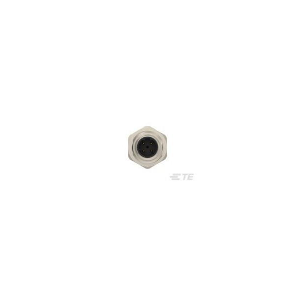 Te Connectivity M12 REAR MOUNTING MALE D 4P 0.2M WIRE - T4171010504-001