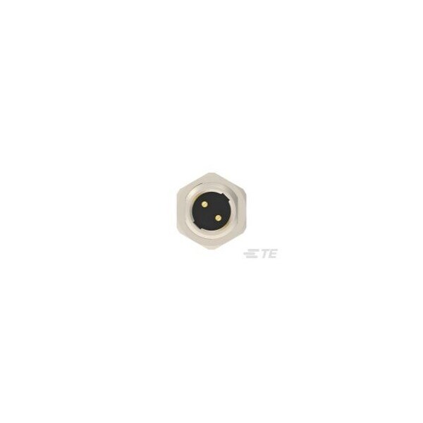 Te Connectivity M12 FRONT MOUNT MALE D 2P SOLDER WIRE - T4132512021-000