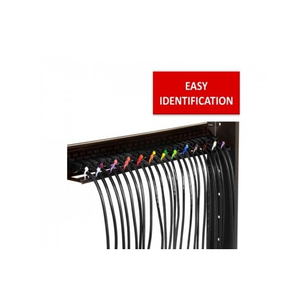 Kable Kontrol Zip Ties - 11in Long - 100 Pc Pk - Fluorescent Orange - Nylon - 50 Lbs Tensile Strength - CT511FL-OR-100