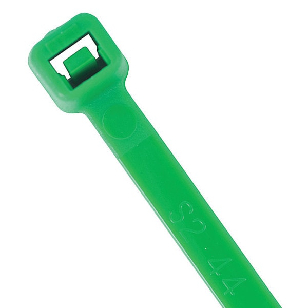 Securitie Cable Tie, 8", 50 lb., Green, PK100 - CT8-50100G