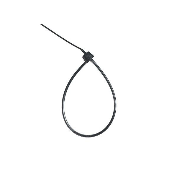 South Main Hardware 6-in   45-lb, Black, 1000 Standard Nylon Tie - 220119