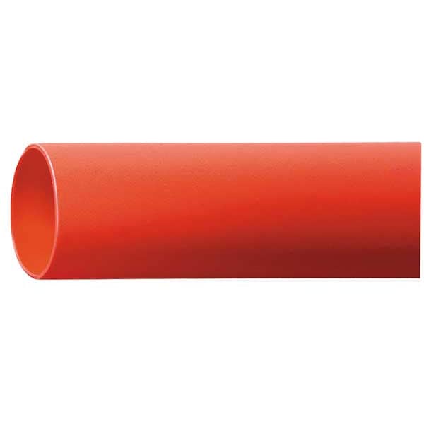 3M Shrink Tubing, 0.5in ID, Red, 6in, PK10 - EPS300-1/2-6"-RED-10-10 PC PKS