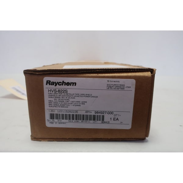 Raychem 5-8KV Wire Splice Kit & Heat Shrink Tubing - HVS-822S