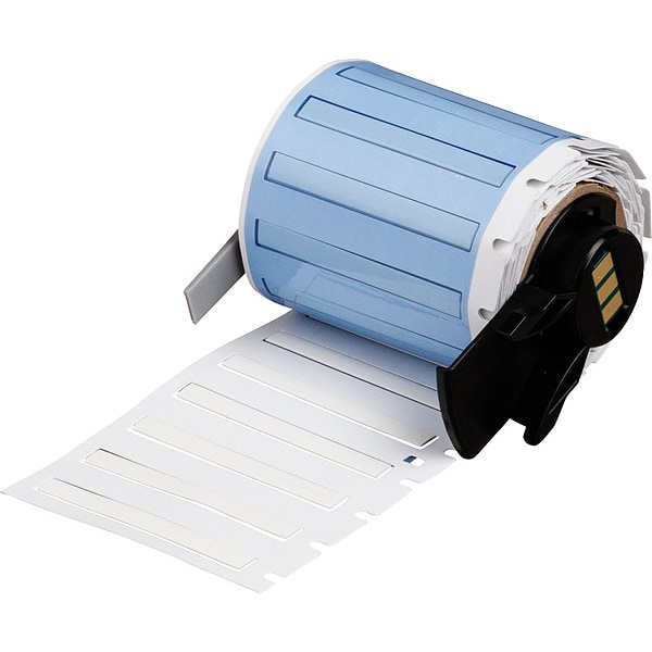 Brady Sleeve, 1 3/4 in W, 3/16 in H, Die-cut - M6-094-175-342-WT