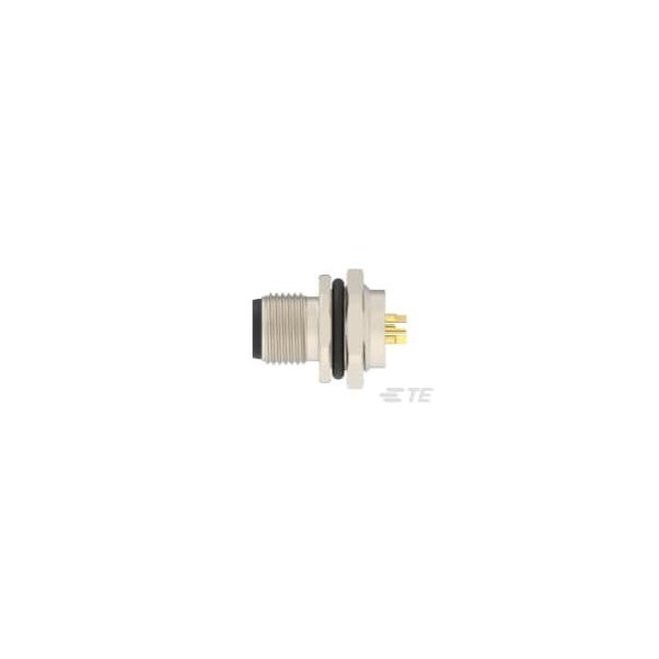 Te Connectivity M12 Front Mount Male D 5P Solder Wire - T4132512051-000