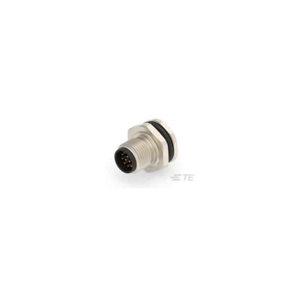 Te Connectivity M12 Rear Mount Male A 12P Solder Wire - T4130012121-000