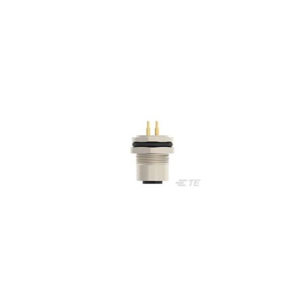 Te Connectivity Circular Connector, 3 Contact(S), Brass, Female, Solder Terminal, Receptacle - T4141012031-000