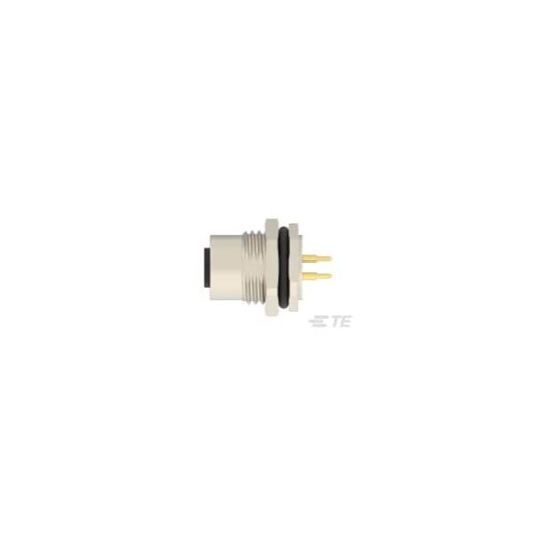 Te Connectivity Circular Connector, 3 Contact(S), Brass, Female, Solder Terminal, Receptacle - T4141012031-000