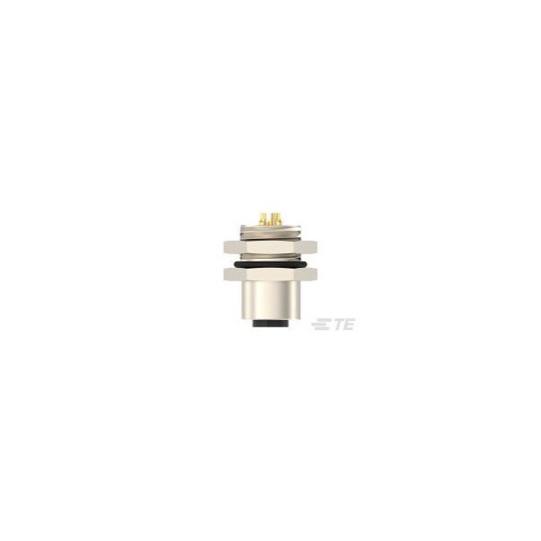 Te Connectivity M12 Mtl FEMALE PNL CONN. Sldr Rear (Hex) - 1838891-3