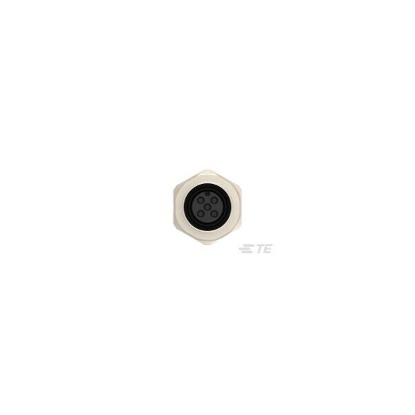 Te Connectivity Circular Connector, 2 Contact(S), Brass, Female, Solder Terminal, Receptacle - T4143012021-000