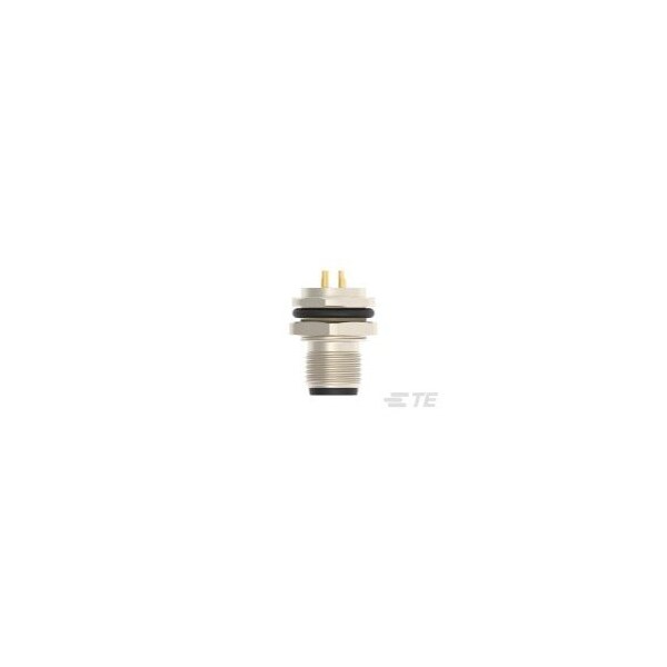 Te Connectivity M12 REAR MOUNT MALE B 2P SOLDER WIRE - T4130412021-000