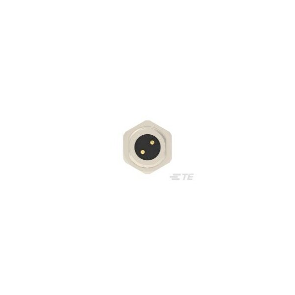 Te Connectivity M12 FRONT MOUNT FEMALE D 2P SOLDER WIRE - T4133512021-000