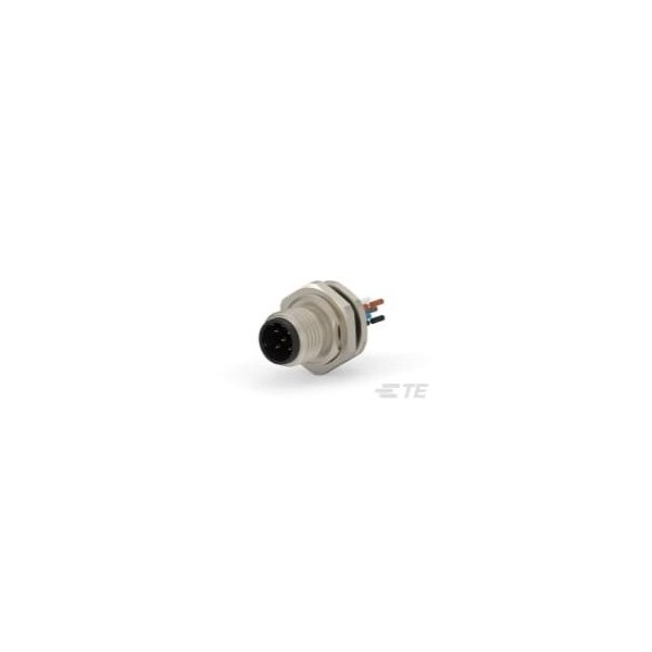 Te Connectivity M12 REAR MOUNTING MALE D 5P 0.2M WIRE - T4171010505-001