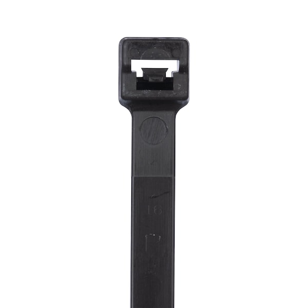 Panduit Cable Tie, Releasable, 6.3L (160mm), Std, Wthr, PRT1.5S-M0, PK 1000 - PRT1.5S-M0