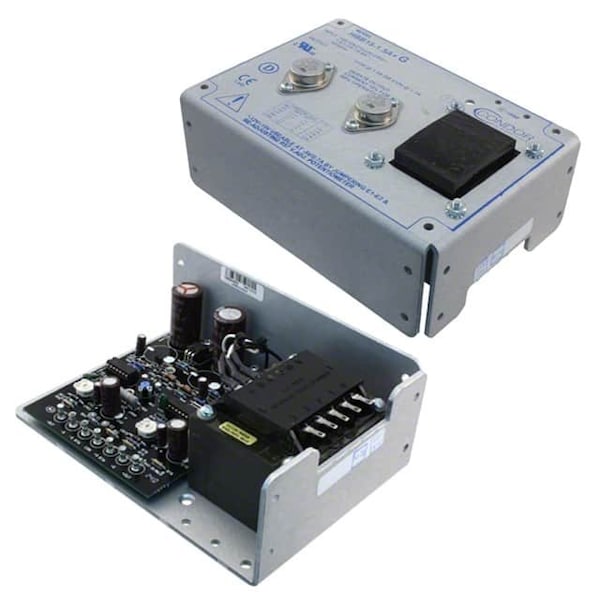 Sl Power / Condor AC to DC Power Supply, 100 to 120V AC, 5/21V DC, 34W, 3/0.8A, Chassis - HBB524-A+G