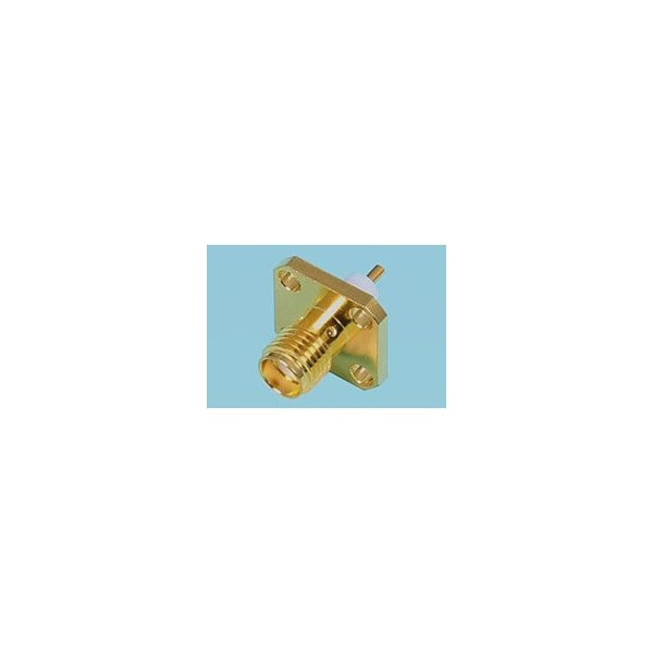 Molex SMA STR JACK, 4 HOLE FLANGE, RECEPT - 73251-0410