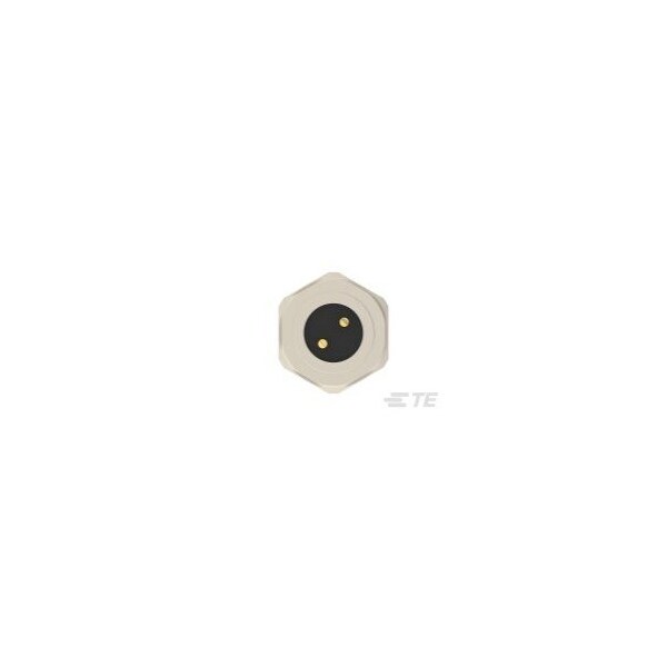 Te Connectivity M12 REAR MOUNT FEMALE D 2P SOLDER WIRE - T4131512021-000