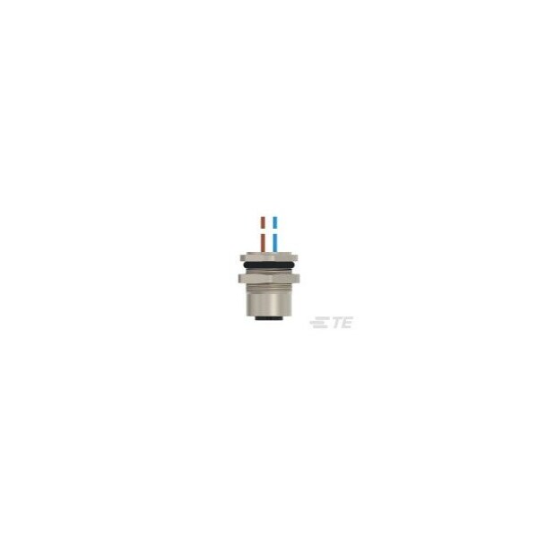 Te Connectivity M12 REAR MOUNTING FEMALE A 2P 0.2M WIRE - T4171110002-001