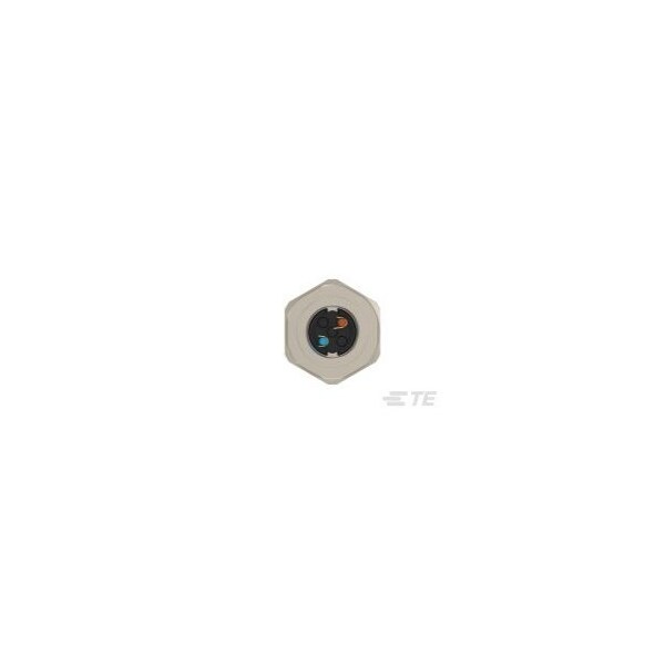 Te Connectivity M12 REAR MOUNTING FEMALE A 2P 0.2M WIRE - T4171110002-001